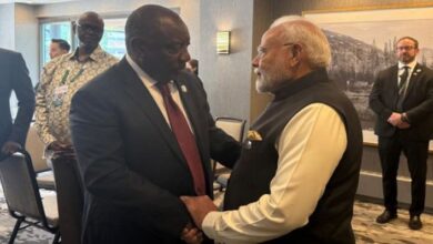 Photo of दक्षिण अफ्रीका: राष्ट्रपति रामाफोसा ने पीएम मोदी को दिया न्योता