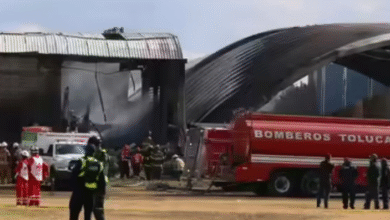 Photo of मेक्सिको में इमरजेंसी लैंडिंग के दौरान छत से टकराया प्राइवेट जेट